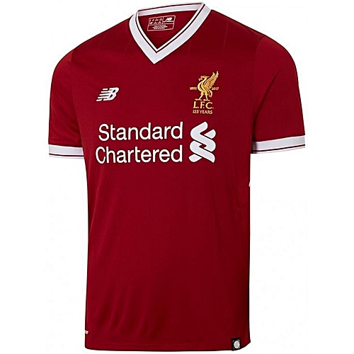 Buy White Label Liverpool Home Jersey 2018/2019 - Red ...