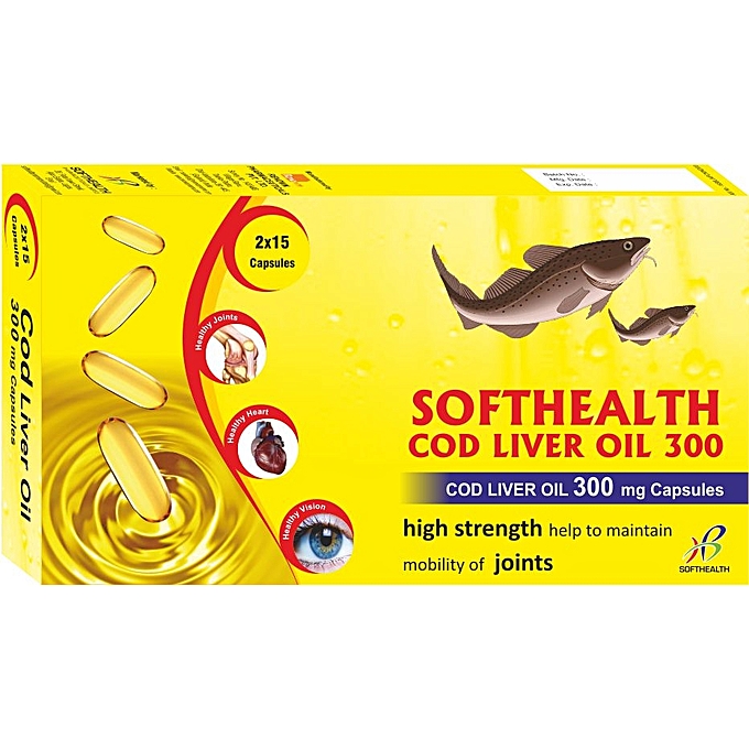 Buy Softhealth Cod Liver Oil 30 Caps Best Price Online Jumia Ghana