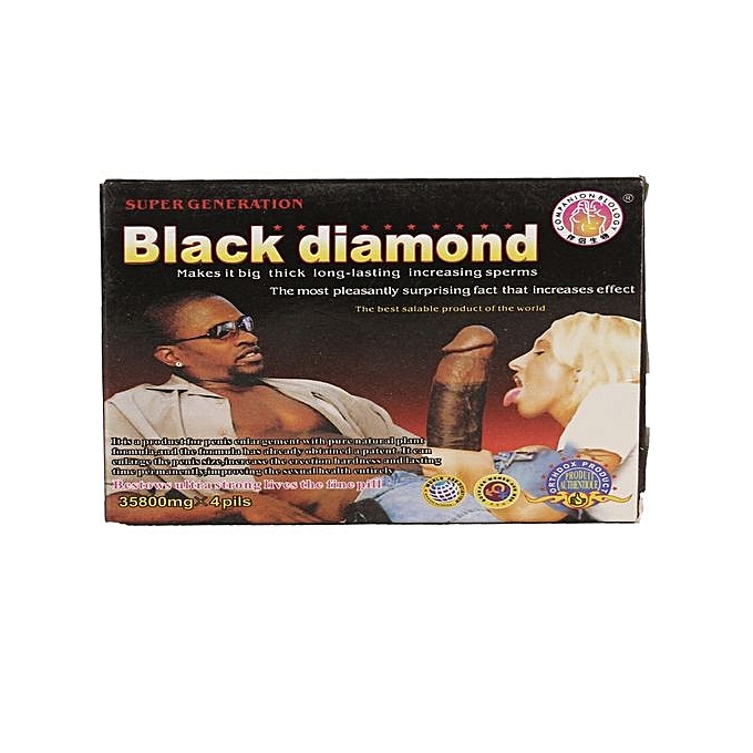 Black Diamond Penis Enlargement Pills 4 Pills Jumia Ghana