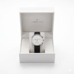 product_image_name-Generic-Amber Time Classic Men’s Chronograph Watch – Black Leather Strap-1