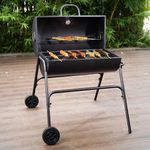 Generic Charcoal Barbecue Grill Roast - 107cm - Black - image 2