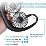 product_image_name-Generic-Portable USB Rechargeable Neck Fan – 360° Adjustable Hands-Free Wearable Sports Fan with 3 Speeds-3