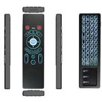 product_image_name-Generic-T6 Colorful Light Version Air Mouse Remote Controller - Black-2