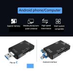 Generic 6 IN 1 Card Reader OTG Type-C SD Card Reader/Flash Drive - image 2