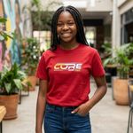 product_image_name-Generic-Unisex Cotton T- Shirts With CORE 786  (600gms) - Red-2