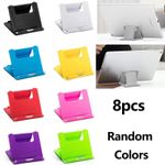 Generic 8pcs Phone Stand Adjustable Swivel Desktop Metal Tablet Stand