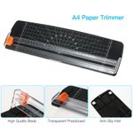 Generic Portable A4 Paper Trimmer 12 Inch Paper Cutter Machine for Craft Paper - image 2