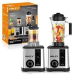 HALEY Multifunctional Blender 15 Speed - Measuring Cup With Lid - 2L Jar