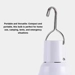 Generic 6 Pack 60W Rechargeable LED Light Bulb Waterproof Lamp for Home Camping Tent Emergency Use - image 7