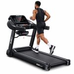 Generic Foldable Smart Treadmill - BlackMotorized Folding Treadmill with Multifunctional Massager & LED Display - Black - image 2