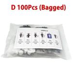 product_image_name-Generic-100pcs 1set - Car Bumper Retainer Clips Fender Hole Rivets Universal Door Trim Panel Fastener Clips Screw Mix Size Auto Tool-1