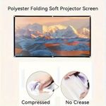 Generic Portable indoor/outdoor p-rojection screen, foldable wall-mounted screen. - image 3