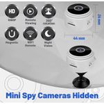 product_image_name-Generic-A9 Magnetic Security Camera for Home Surveillance, HD Wi-Fi, Full-Color Night Vision, Digital CCTV, Smart Camera - White-2