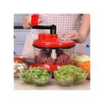 Manual/Hand Blender & Food Processor - Red/Green/Blue/Black