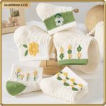product_image_name-ASHION-5 Pairs Women's Floral Cotton Socks, Breathable, Durable, Stylish for All-Day Wear-7