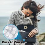 product_image_name-Generic-Compressed Towel (5pcs) - Portable Disposable & Reusable Travel Towel for Face, Baby, Camping & Hygiene-4