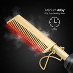 product_image_name-Other-Genetic 2IN1 Curling Iron Hair Straightener With Brush & Heated Comb - Black-6