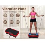 Generic Full Body Intelligent Vibration Platform Exercise and Massage Machine Red - image 2