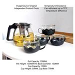 product_image_name-Generic-Black Heat-Resistant Glass Teapot Set with 4 Matching Cups-1