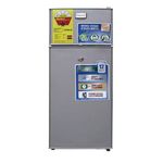 Generic NASF2-90FL Double Door Table Top Fridge - 65 Liters - Silver - silver
