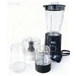product_image_name-Generic-4-In-1 Multifunction Portable Electric Blender – Powerful, Fast & Convenient(Black and Clear) -1