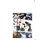 Generic Multi purpose portable high pressure water gun car washer with 3 nozzles s - image 3