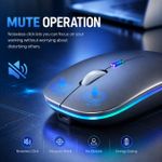 Generic Wireless Mouse 2.4G & Bluetooth Rechargeable Mouse - image 4