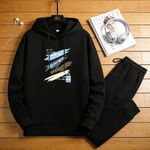 product_image_name-Fashion-Men's Sports Printed Hoodie With Patchwork Design, Long-Sleeved Casual Sportswear Suit Two-Piece Set-5