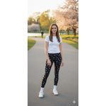 1PC Ladies Love Patterned Leggings- Adults Leggings 
