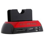 Generic All in 1 Dual 2.5 inch/3.5 inch S A T A/IDE HDD Dock Station with Card Reader & Hub - image 3