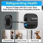 Generic Combination Fridge Lock for Child Safety, Refrigerator & Freezer Lock - image 4