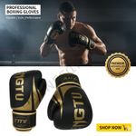 product_image_name-Generic-12oz PU Leather Boxing Gloves - Tear Resistant Training Gloves-1