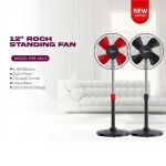 Roch Roch Standing Fan 12 inches 2 in 1 Multicolour - image 3