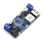 product_image_name-Generic-DC 24V/12V to 5V 5A Step-down Power Converter USB Charging Voltage Reduction Module-1