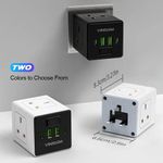Generic High-power cube-shaped square socket - image 3