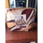 Autumn Swirl Premium Super King Bedding Collection – Burgundy & Ochre