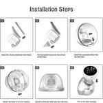 product_image_name-Generic-Smart Wearable Electric Breast Pump Silent Milk Collection High Suction Hands-free Invisible Automatic Portable Travel-4
