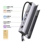 Generic 6 in 1 HDMI 4K 120Hz Type-C Handheld Expansion Dock - image 2