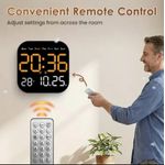 Generic Multifunctional Color-Changing Digital Alarm Clock - image 3