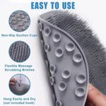 product_image_name-Generic-Shower Foot Scrubber Mat - Grey-5