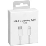 Generic Fast Charger Head 65W And Type C Cord + Type C To iPhone Cord - 1m - White - image 3