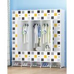 25 Cubes Plastic Wardrobe - Multicolour