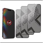 AG Design Privacy screen protector Glass for iPhone - Black - image 2