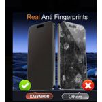 AG Design Privacy screen protector Glass for iPhone - Black - image 6