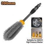Ingco AMWB1781 Wheel Brush - Black & Yellow
