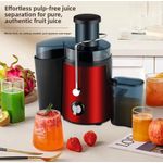 White Label Electric Juice Extrator- Black/Silver
