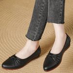 product_image_name-Fashion-Women Shoes Flats Ladies Shoes Step-in Boat Shoes Ballet shoes Wedges - Black - EU 39-3