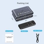 product_image_name-Generic-HDMI switcher with three inputs and one output, 2.0 4K 60Hz high-definition video switcher/split screen, supports CEC-2