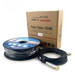 Generic 30M Fiber Optic HDMI Cable 2.0 – 4K UHD High-Speed Digital Optical Cable