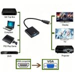Generic HDMI To VGA Adapter (Analog Converter) Cable - image 3